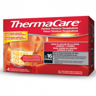 THERMACARE LUMBAR 4 PARCHES TERMICOS