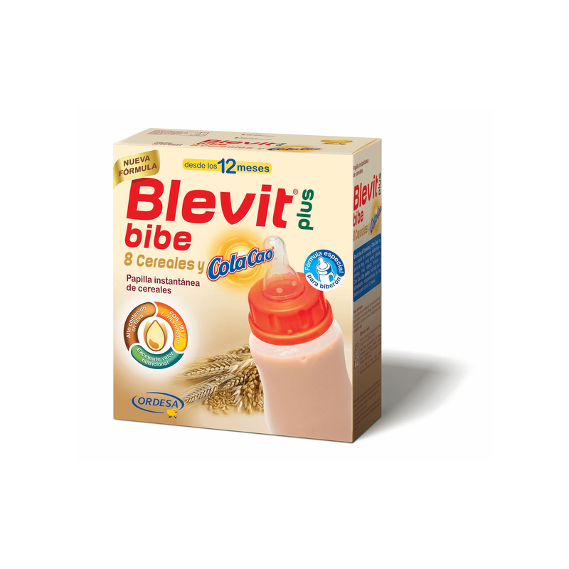 Blevit Plus 8 cereales colacao para biberón 600 gr