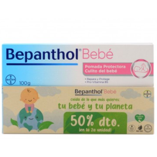 Comprar Bepanthol Bebé Pomada Protectora Culito 100 g. Envío gratis.
