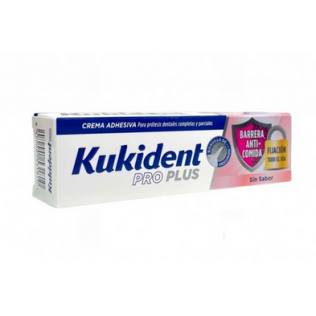 Kukident PRO PLUS Barrera Anticomida Sin Sabor 40g