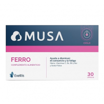 MUSA Ferro 30 capsulas