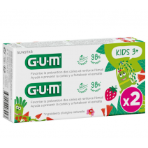 GUM KIDS DUPLO GEL DENTIFRICO 2 ENVASES 50 ML