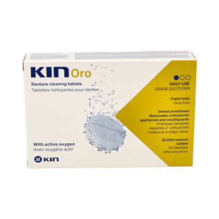 Kin Oro Tablet Limpiadoras 30u