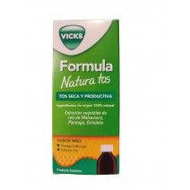 VICKS FORMULA NATURA TOS SECA Y PRODUCTIVA ADULTOS 140 ML