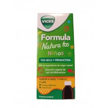 VICKS FORMULA NATURA TOS SECA Y PRODUCTIVA NIÑOS 140 ML