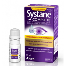 Systane Complete Gotas Oftalmicas Lubricantes sin Conservantes, 10 ml