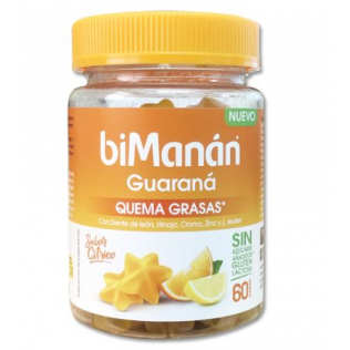 BIMANAN GUARANA 60 GUMMIES SABOR CITRICO