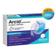 ARCID 24 COMPRIMIDOS MASTICABLES SABOR NARANJA