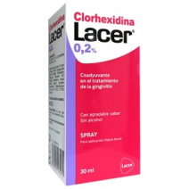 LACER COLUTORIO CLORHEXIDINA 0.2% 1 SPRAY 30 ML