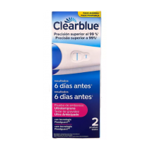 Test de Embarazo Ultratemprana Clearblue 2 unidades