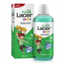 Lacer Junior Colutorio Fluor Diario Menta 500ml