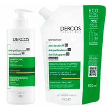 Vichy DUPLO Dercos Champu Anticaspa Seca 2X400 ml