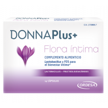 ORDESA DONNA PLUS+ FLORA ÍNTIMA INMUNO 14 CÁPSULAS