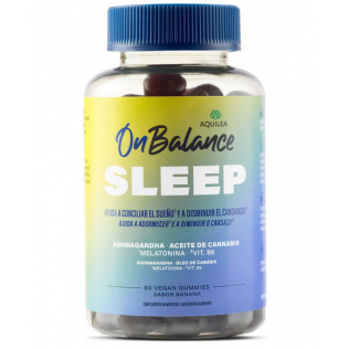 AQUILEA ONBALANCE SLEEP 60 GOMINOLAS SABOR BANANA