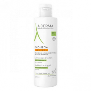 Aderma Exomega Gel Limpiador Emoliente 500ml