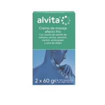 ALVITA CREMA DE MASAJE EFECTO FRIO 2 TUBOS 60 G