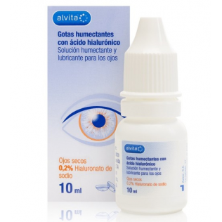 ALVITA GOTAS HUMECTANTES CON ACIDO HIALURONICO 1 ENVASE 10 ML