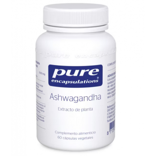 PURE ENCAPSULATIONS ASHWAGANDHA 60 CAPSULAS